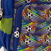 Maricart Football Print Trolley Backpack with Lunch Bag and Pencil Pouch-School Sets-thumbnail-3