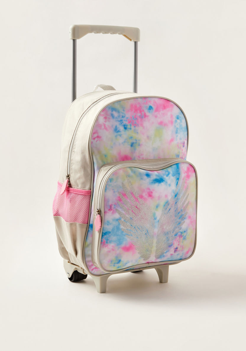 Maricart Printed 16-inch Trolley Backpack with Lunch Bag and Pencil Case-School Sets-image-8