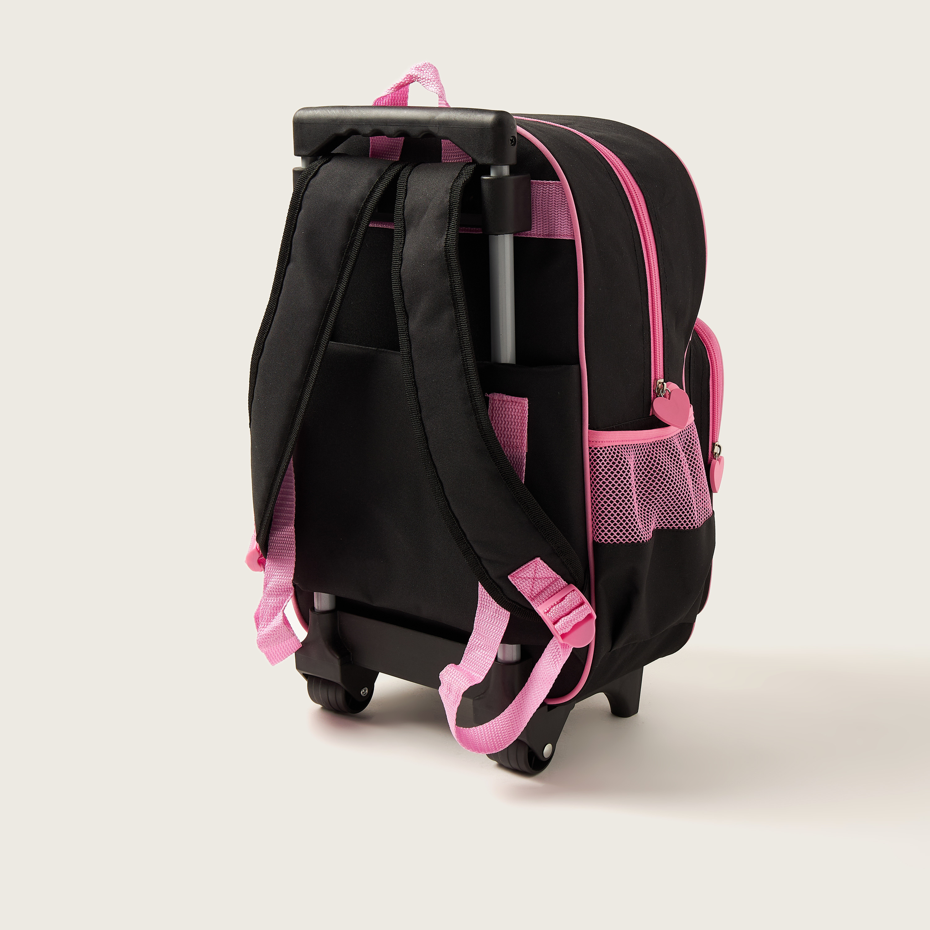 Maricart Heart Print Trolley Backpack with Lunch Bag and Pencil Case-school-bagsandbackpacks-trolleybags-image-6