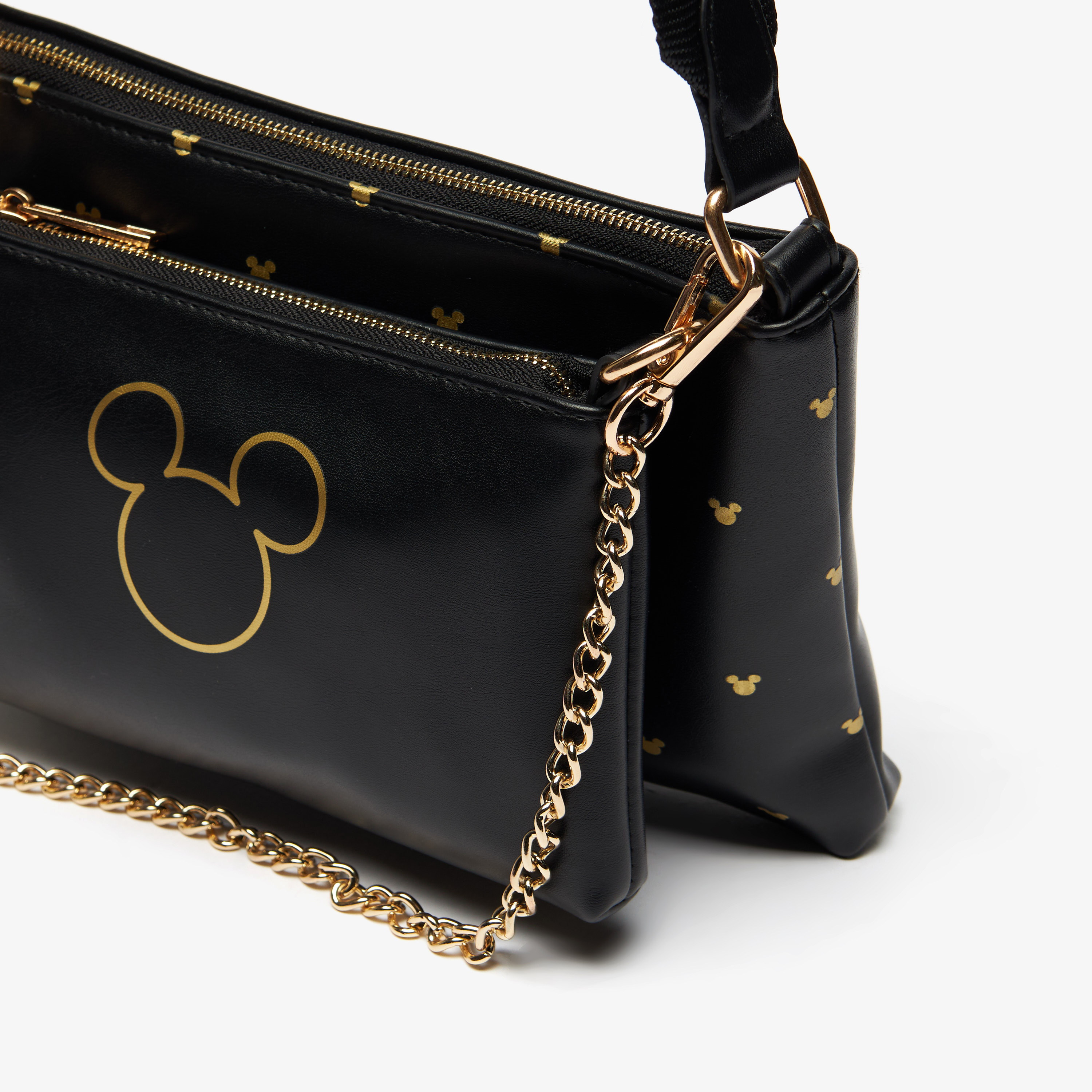 Disney Mickey Mouse Print Crossbody Bag with Coin Purse-women-bagsandwallets-handbags-image-5