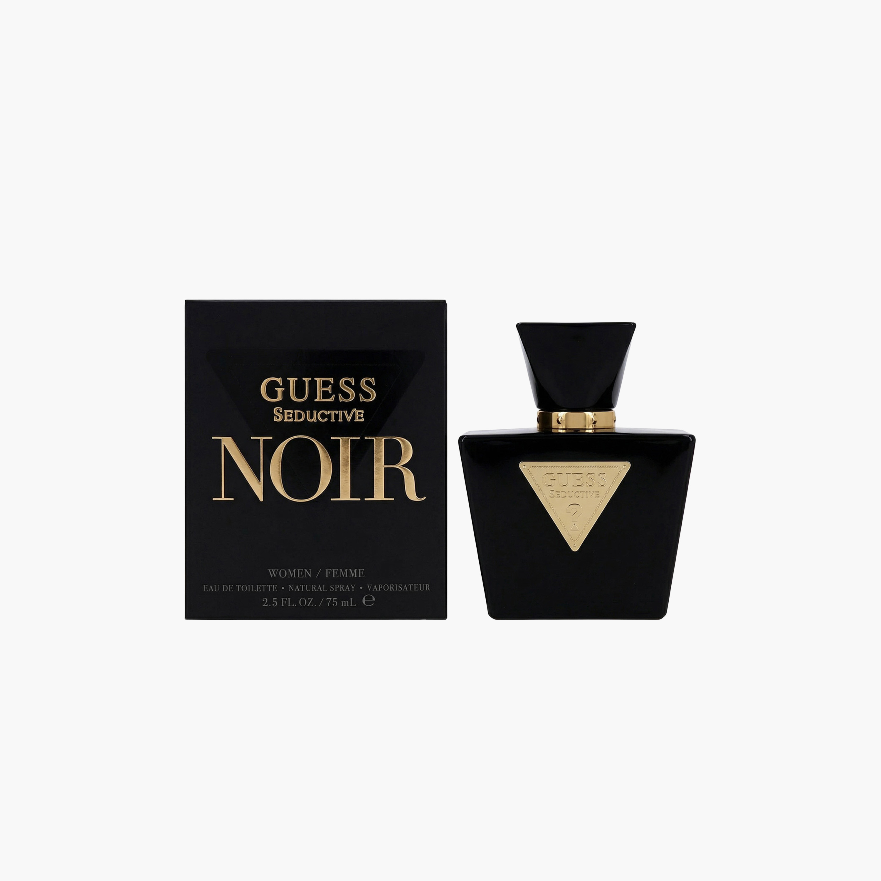 Guess Seductive Noir Eau De Toilette Spray - 75 ml-beautyandpersonalcare-fragrance-unisex-image-2