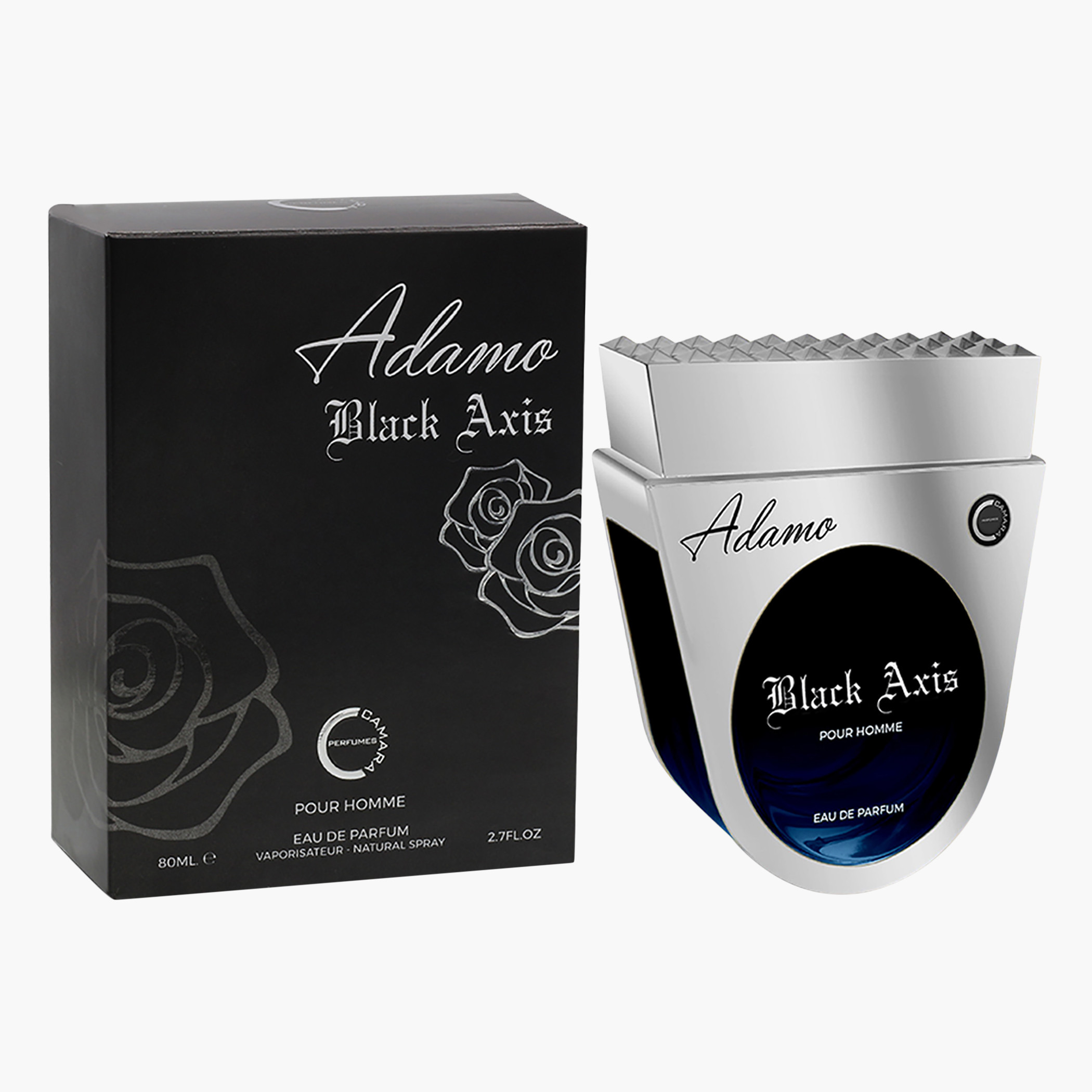 Camara Adamo Black Axis Eau de Parfum for Men - 80 ml-beautyandpersonalcare-fragrance-men-image-3