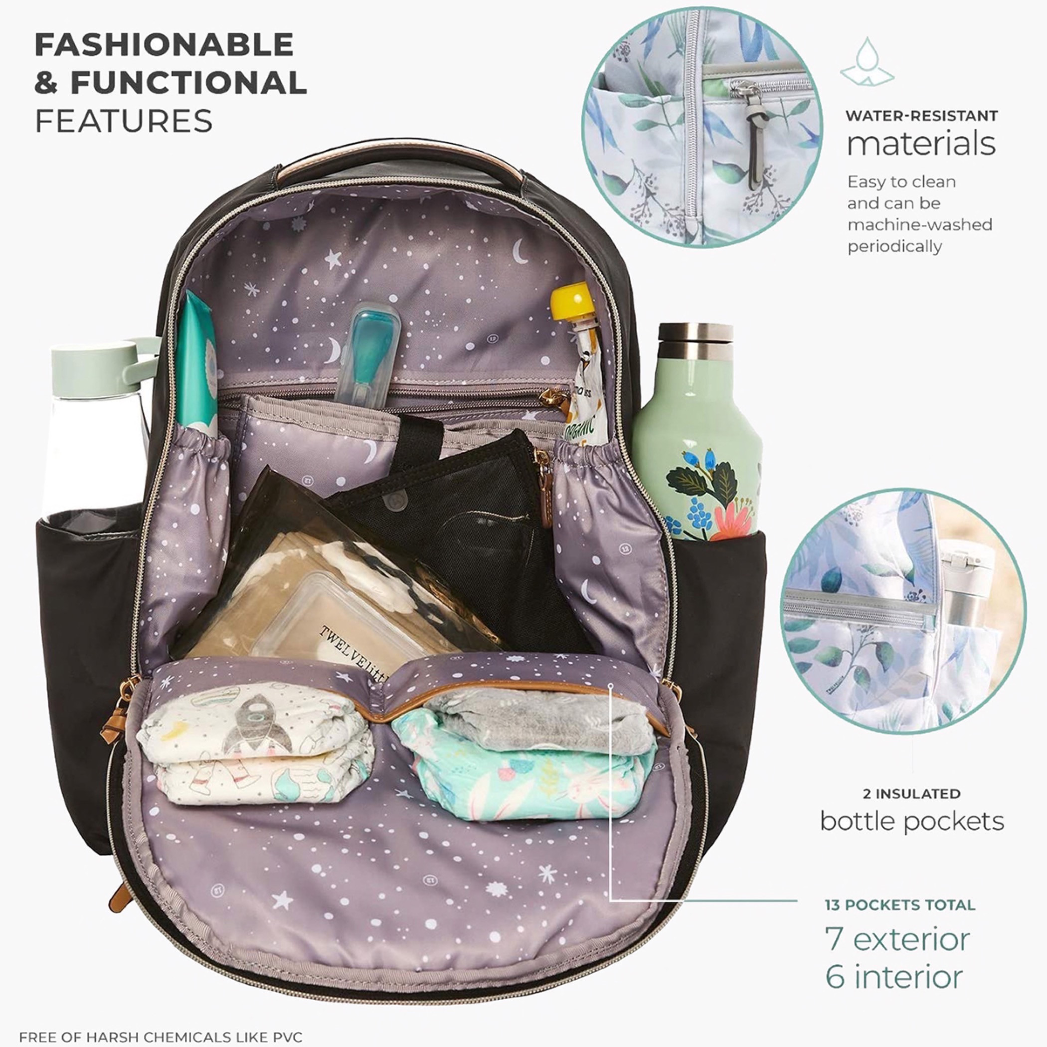 Diaper and best sale go diaper bag