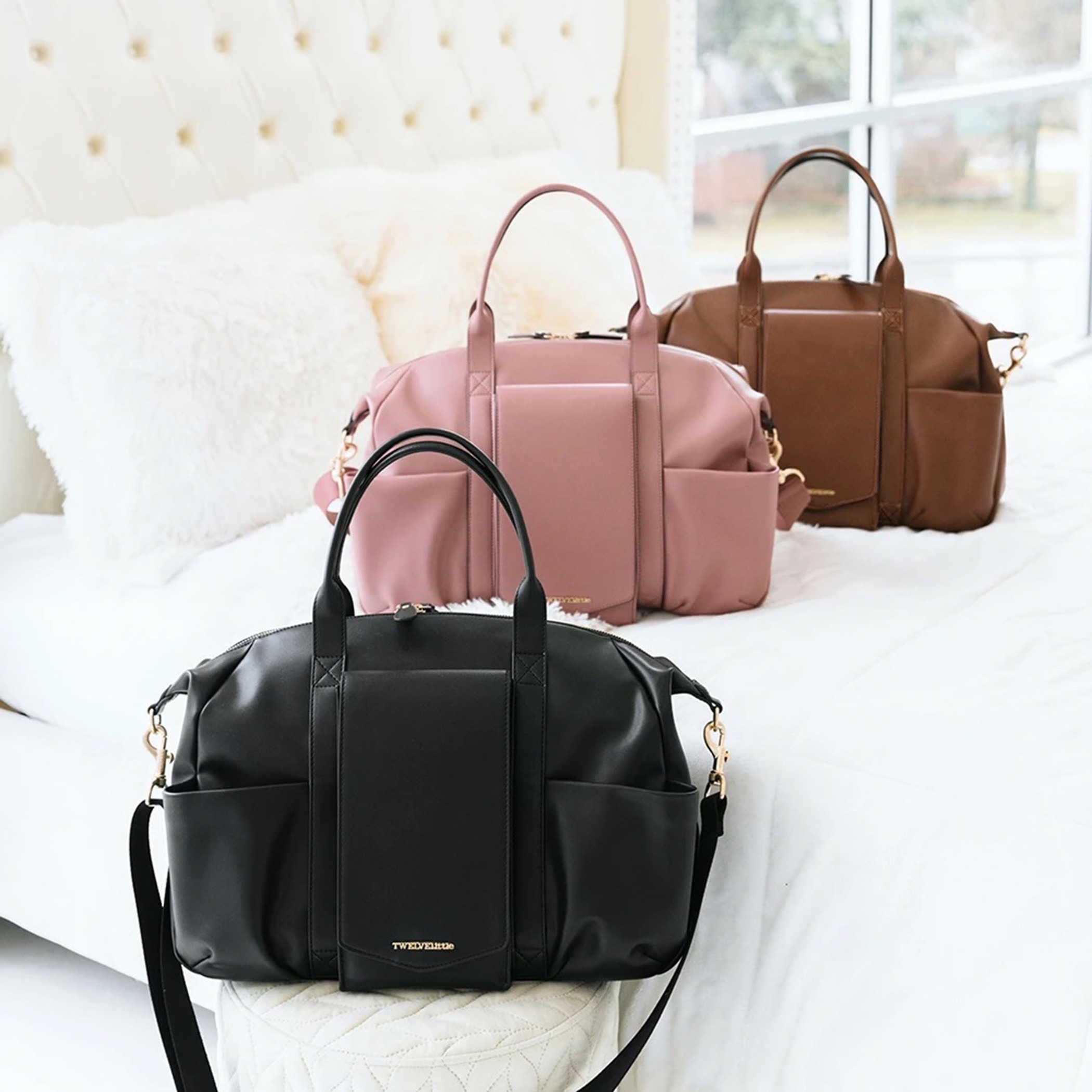 TWELVElittle Peek-A-Boo Diaper Bag with Changing Mat-baby-gear-diaperbags-image-3