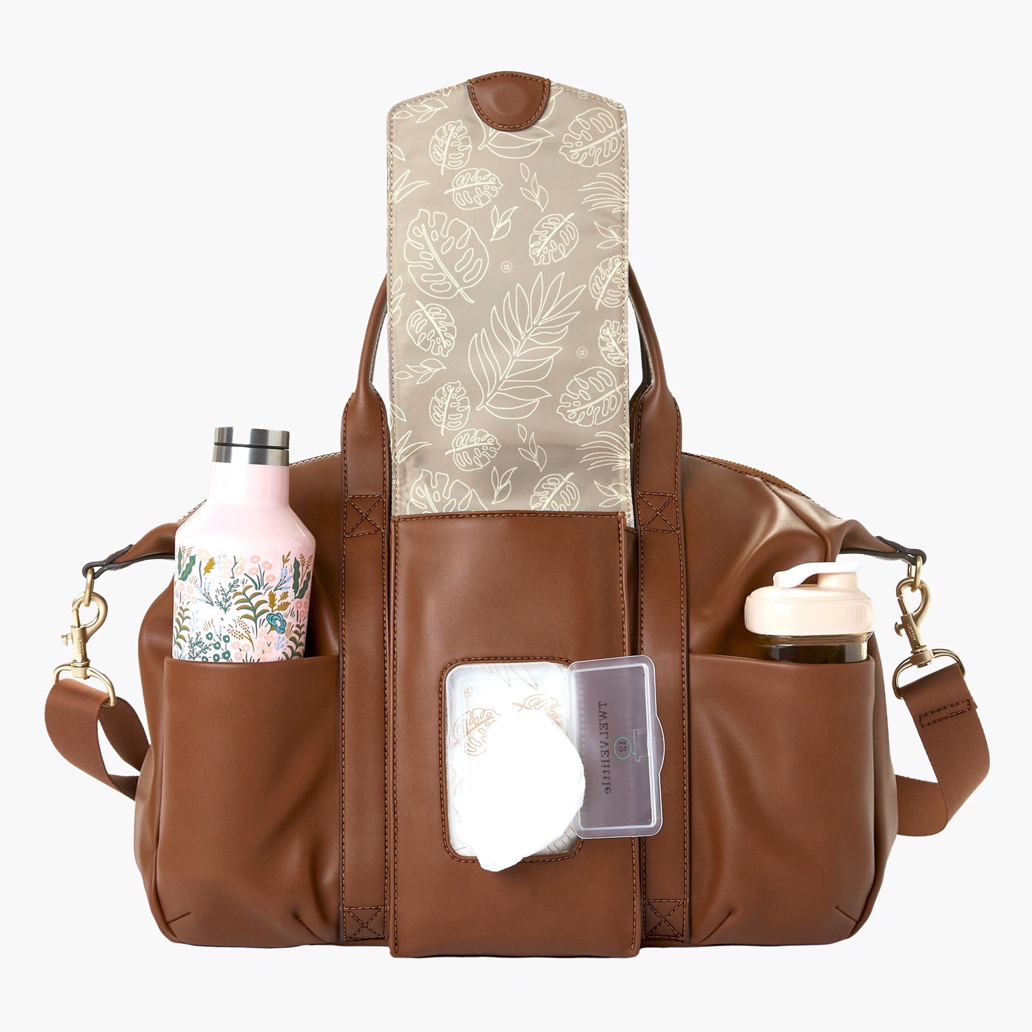 TWELVElittle Peek-A-Boo Diaper Bag with Changing Mat-baby-gear-diaperbags-image-5