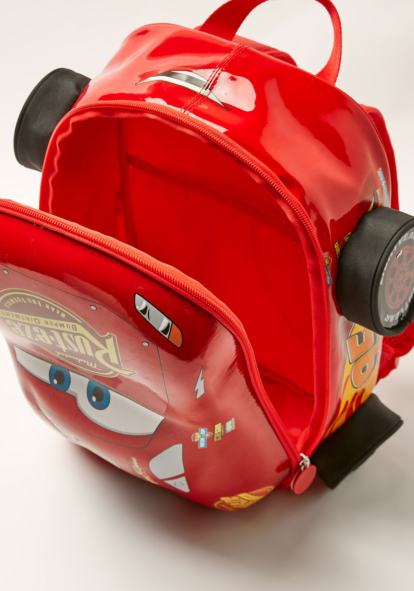 Simba Cars 3D Print Backpack with Adjustable Straps - 14 inches-Backpacks-image-4