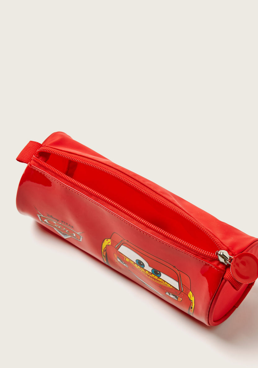 Simba Cars Print Pencil Case with Zip Closure-Pencil Cases-image-4