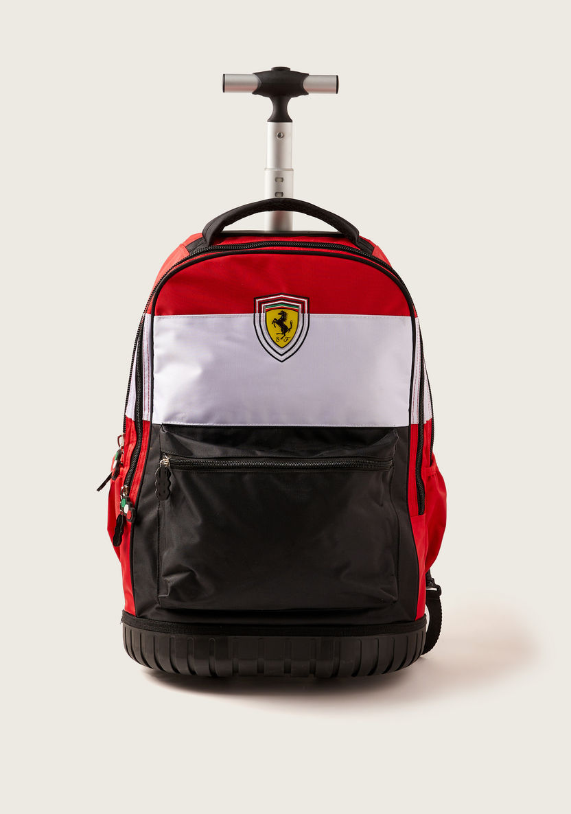 Simba Ferrari Speed Pencil Pouch with Zip Closure-Trolleys-image-0