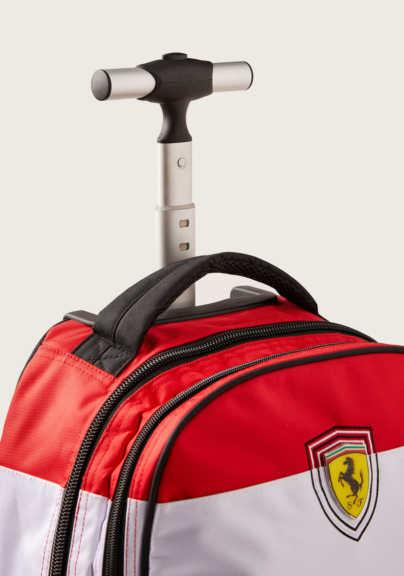 Simba Ferrari Speed Pencil Pouch with Zip Closure-Trolleys-image-2