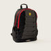 Simba Ferrari Embossed 18-inch Backpack with Adjustable Shoulder Straps-Backpacks-thumbnail-1