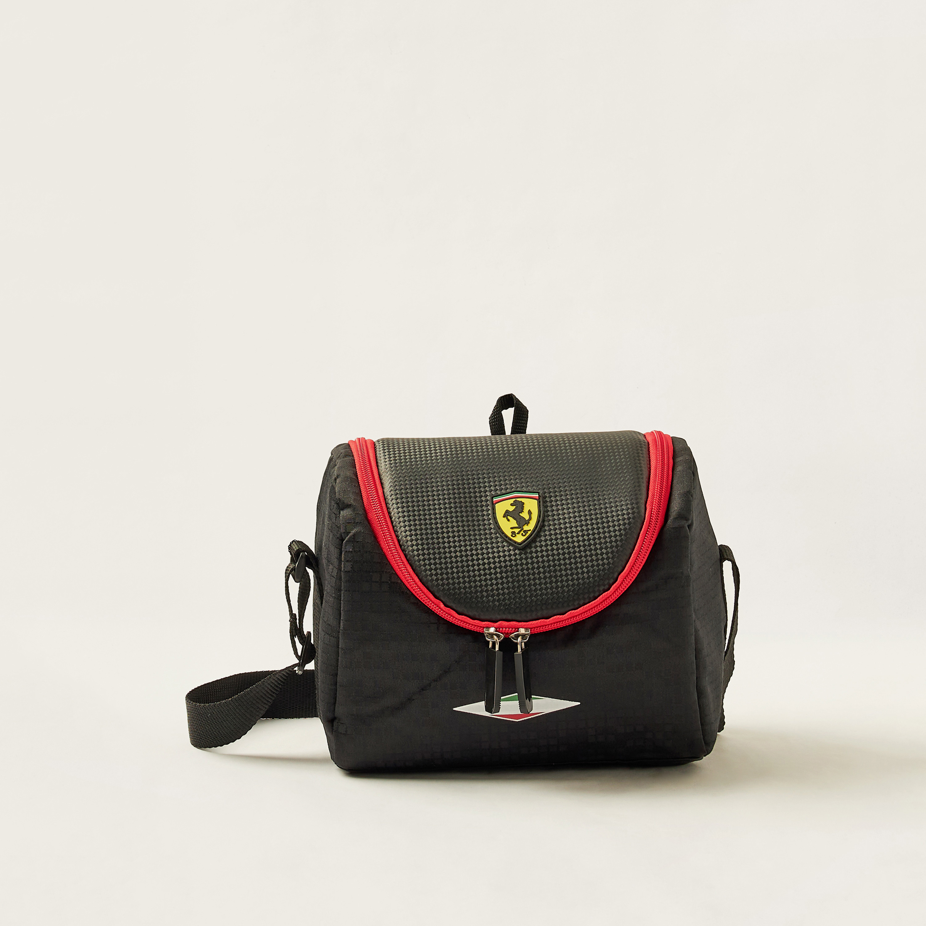 Simba Ferrari Fortune Lunch Bag with Zip Closure and Adjustable Strap-school-lunchessentials-lunchbags-image-1