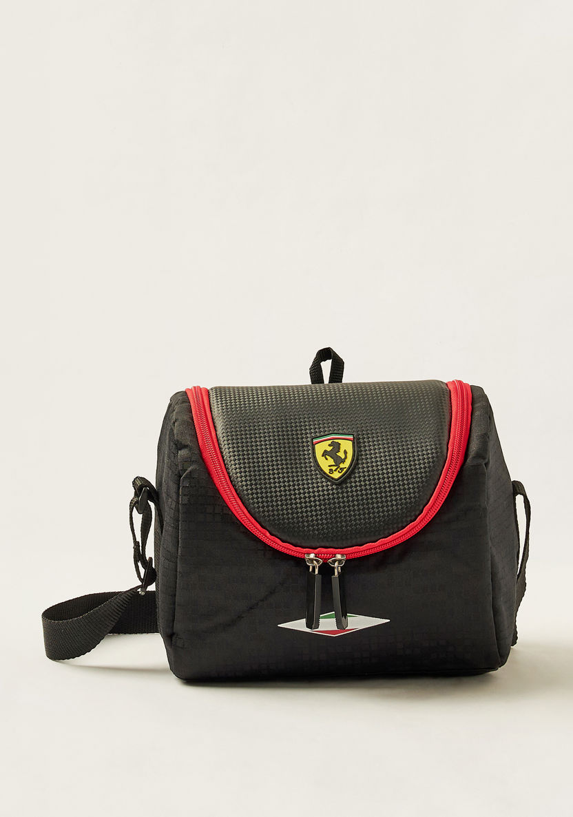 Simba Ferrari Fortune Lunch Bag with Zip Closure and Adjustable Strap-Lunch Bags-image-0