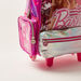 Barbie Print Trolley Backpack with Retractable Handle - 14 inches-Trolleys-thumbnail-3