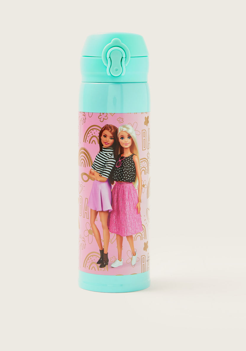 Barbie Print Water Bottle-Water Bottles-image-0