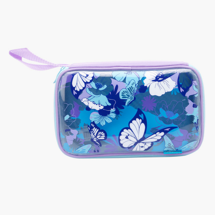 Smash Butterfly Print Lunch Bag