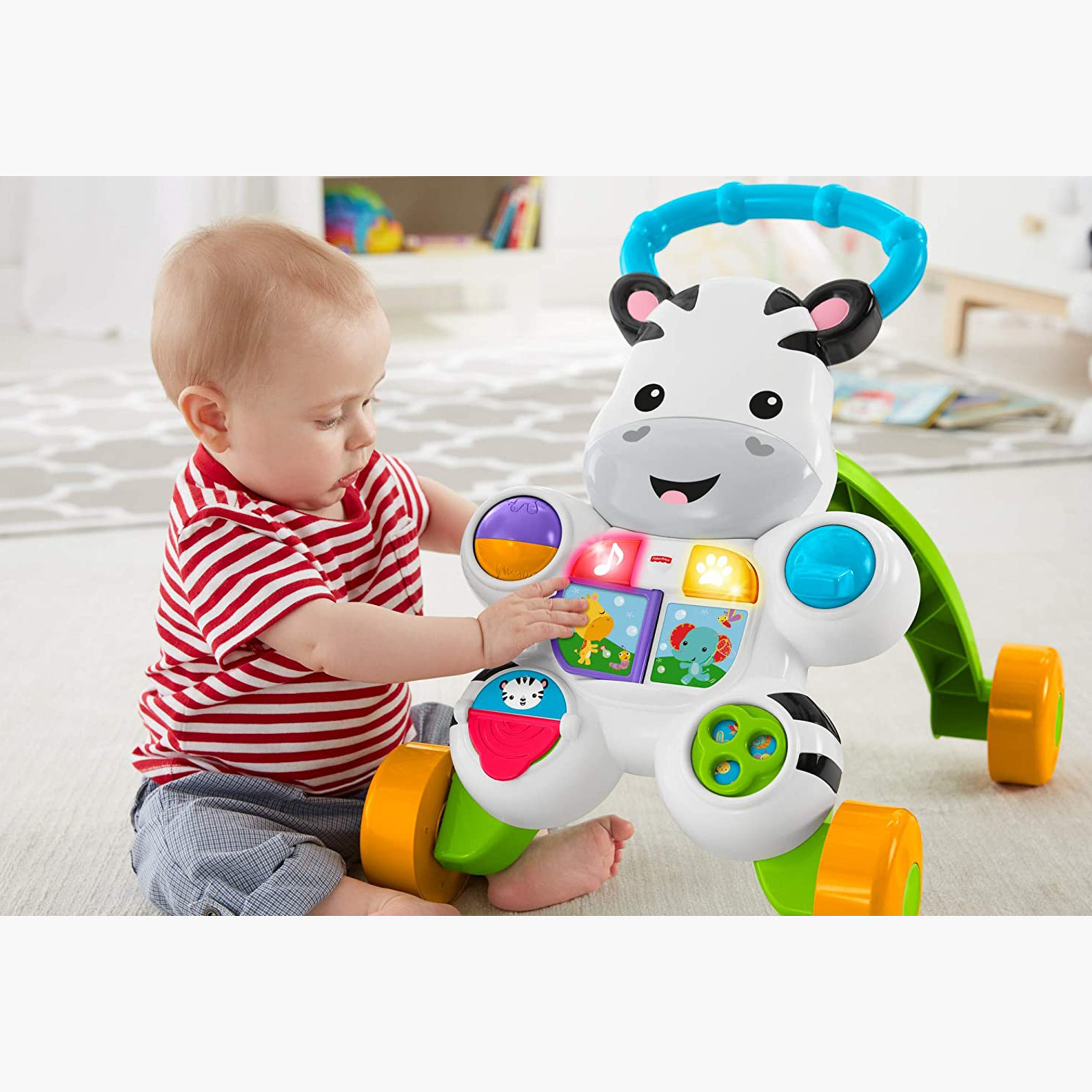 Fisher-Price Learn with Me Zebra Walker-baby-infantactivity-walkers-image-3