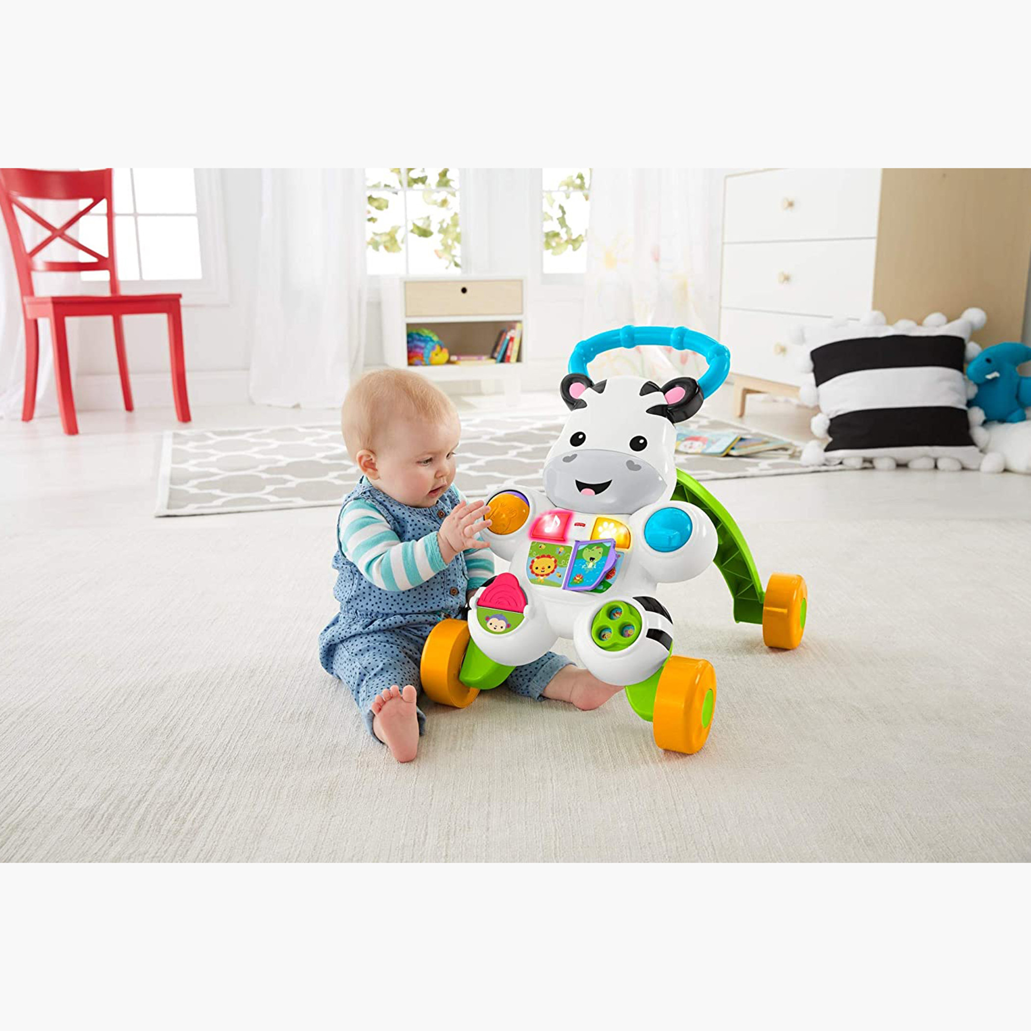 Fisher-Price Learn with Me Zebra Walker-baby-infantactivity-walkers-image-4