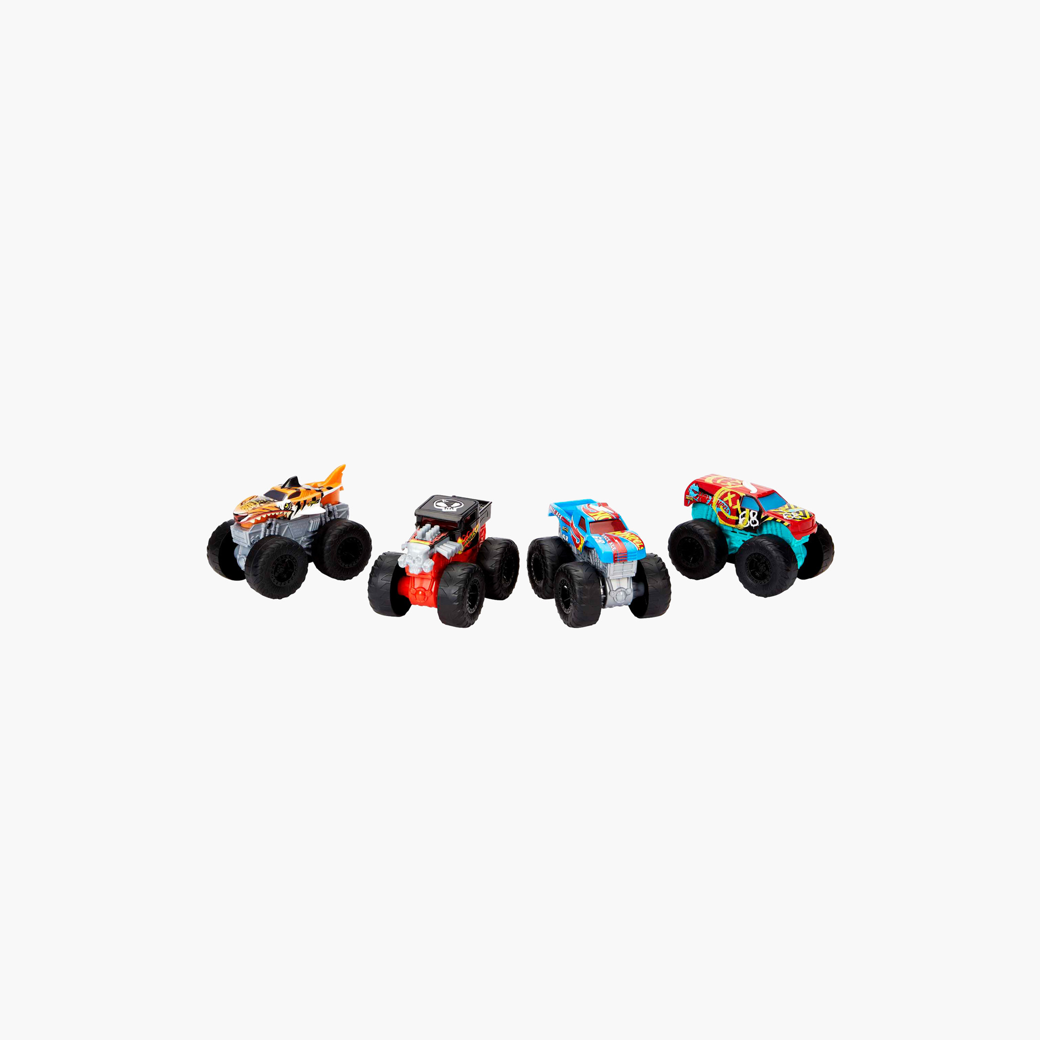 Hot Wheels Monster Trucks Roarin’ Wreckers , 1:43 Scale Truck with Sounds, for Kids 3 Years Old & Up-toys-playvehicles-cars-image-1