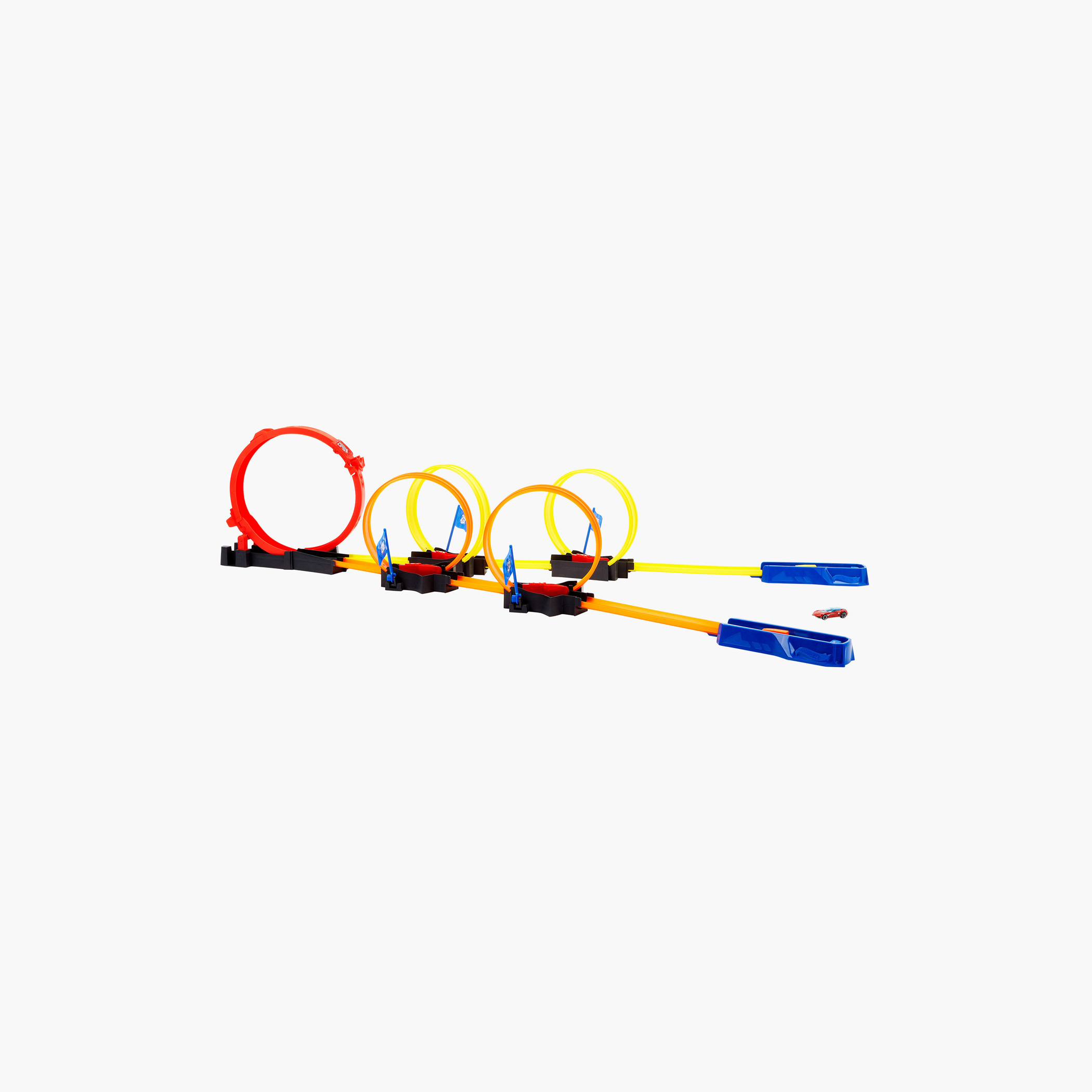 Hot Wheels Multi-Loop Race Off Playset, With 1 Hot Wheels Car, for Kids 4 to 10 Years Old-toys-playvehicles-vehicleplaysets-image-1