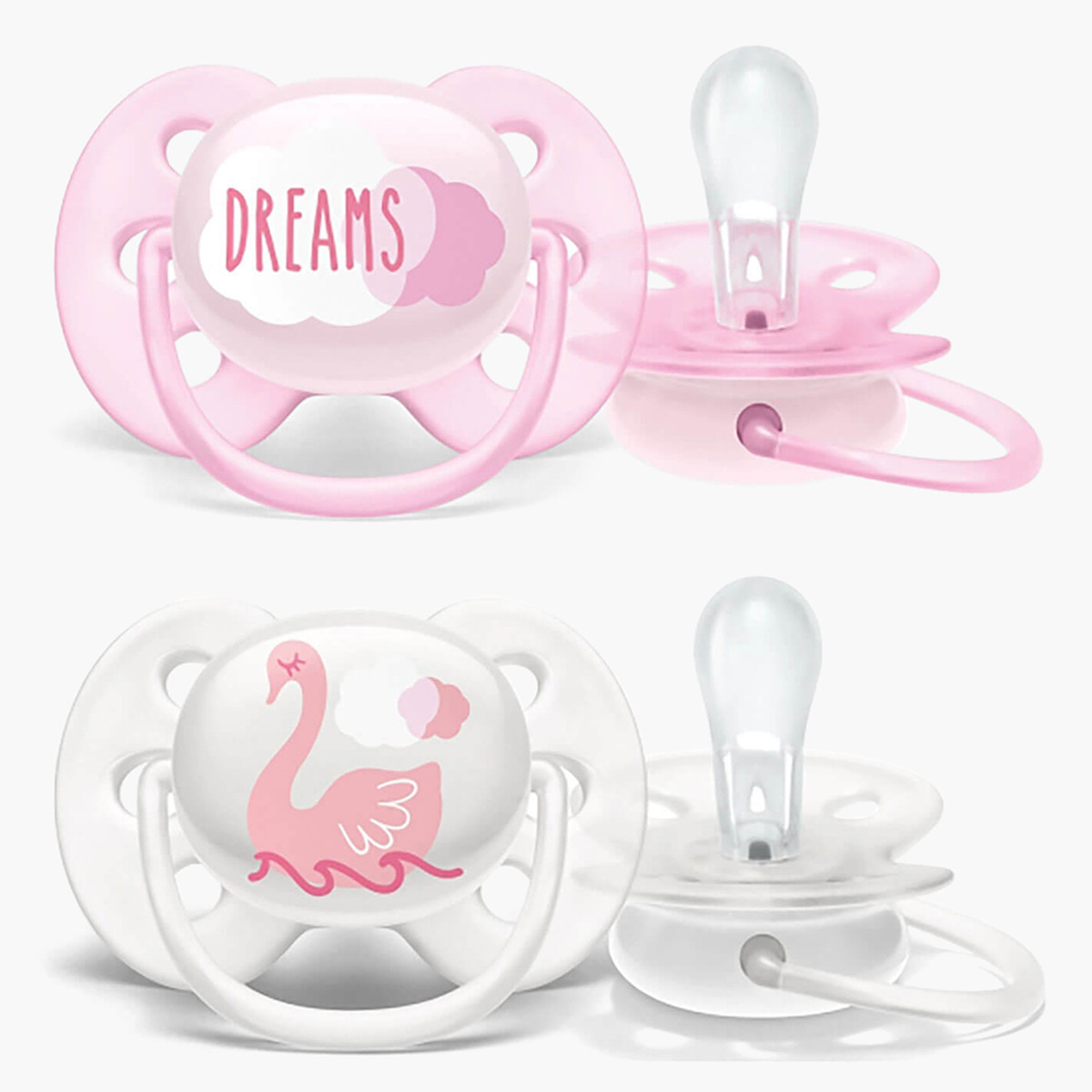 طقم لهاية من قطعتين من فيليبس أفنت - من 0 إلى 6 أشهر-baby-feeding-pacifiers-image-2