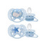 Philips Avent 2-Piece Ultra Soft Soother Set - 6-18 months-baby-feeding-pacifiers-image-1