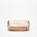 Haadana Geometric Texture Shoulder Bag with Chunky Chain Link Accent-Women%27s Handbags-thumbnailMobile-0