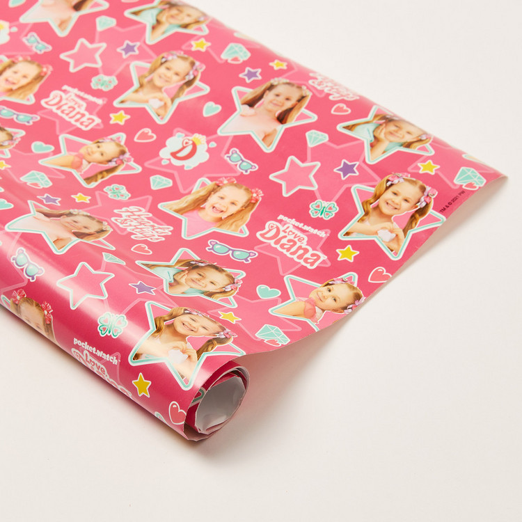 Love Diana Gift Wrapping Paper - 200x76 cms