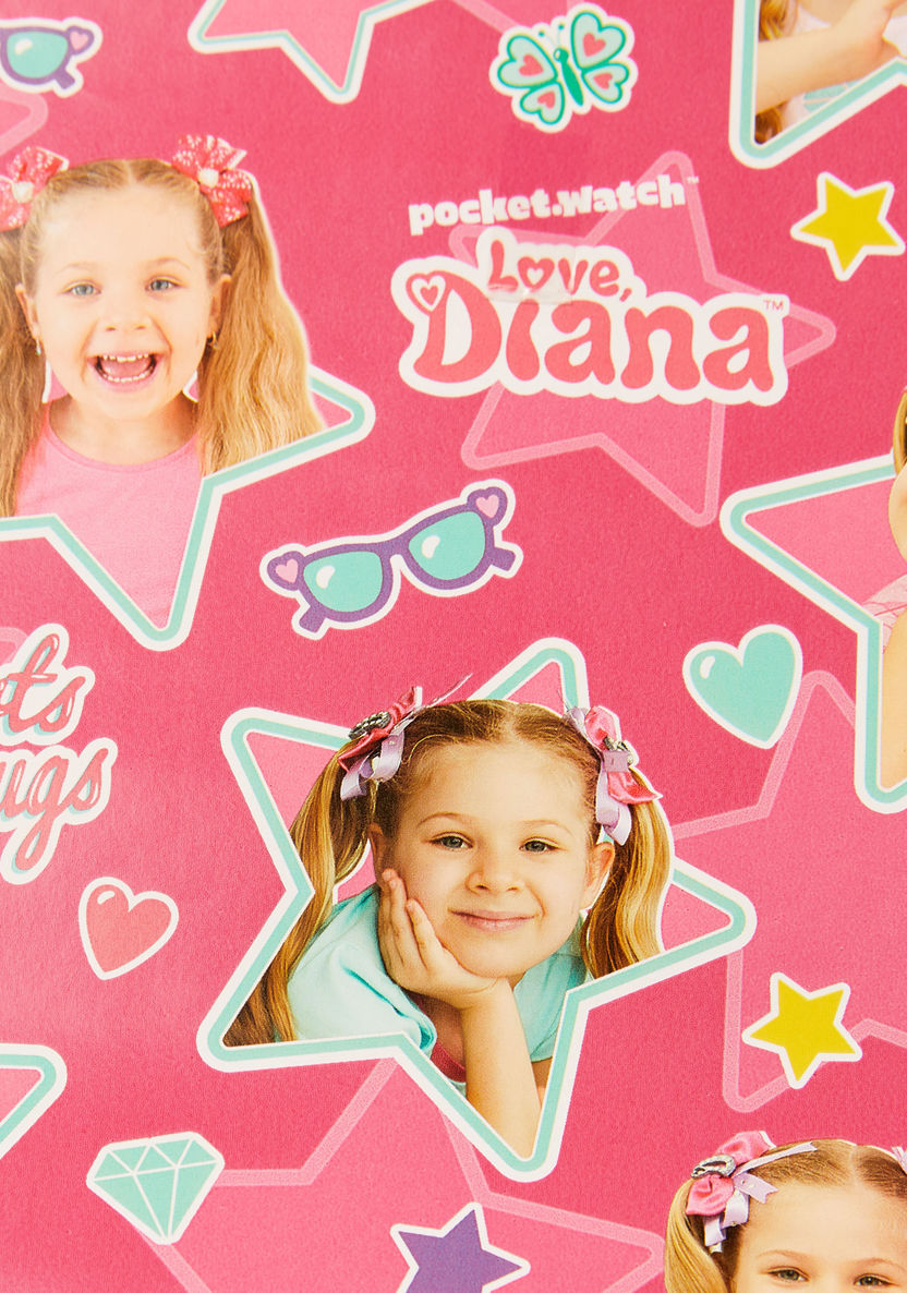 Love Diana Gift Wrapping Paper - 200x76 cms-Party Supplies-image-2