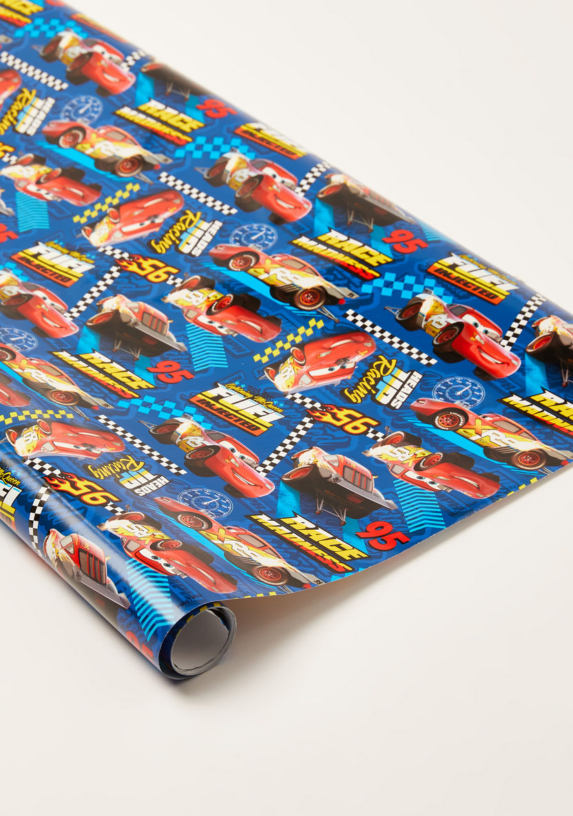 Disney Cars Gift Wrapping Paper - 200x76 cms-Party Supplies-image-1