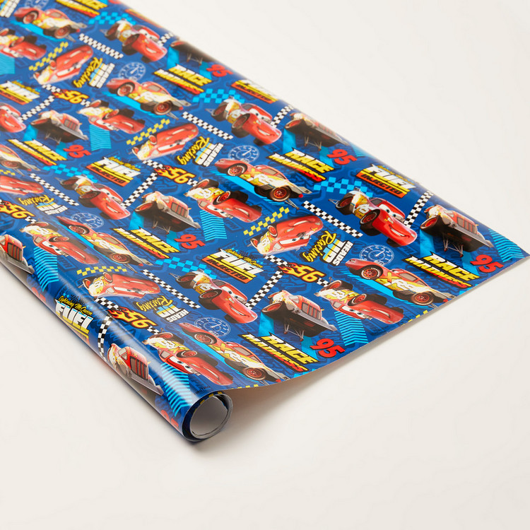 Disney Cars Gift Wrapping Paper - 200x76 cms