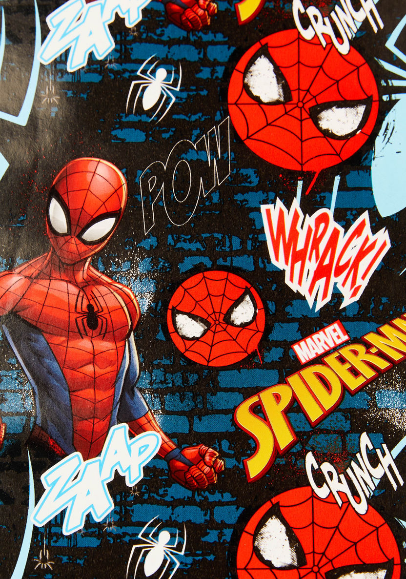Spider-Man Print Gift Wrapping Paper - 200x76 cms-Party Supplies-image-2