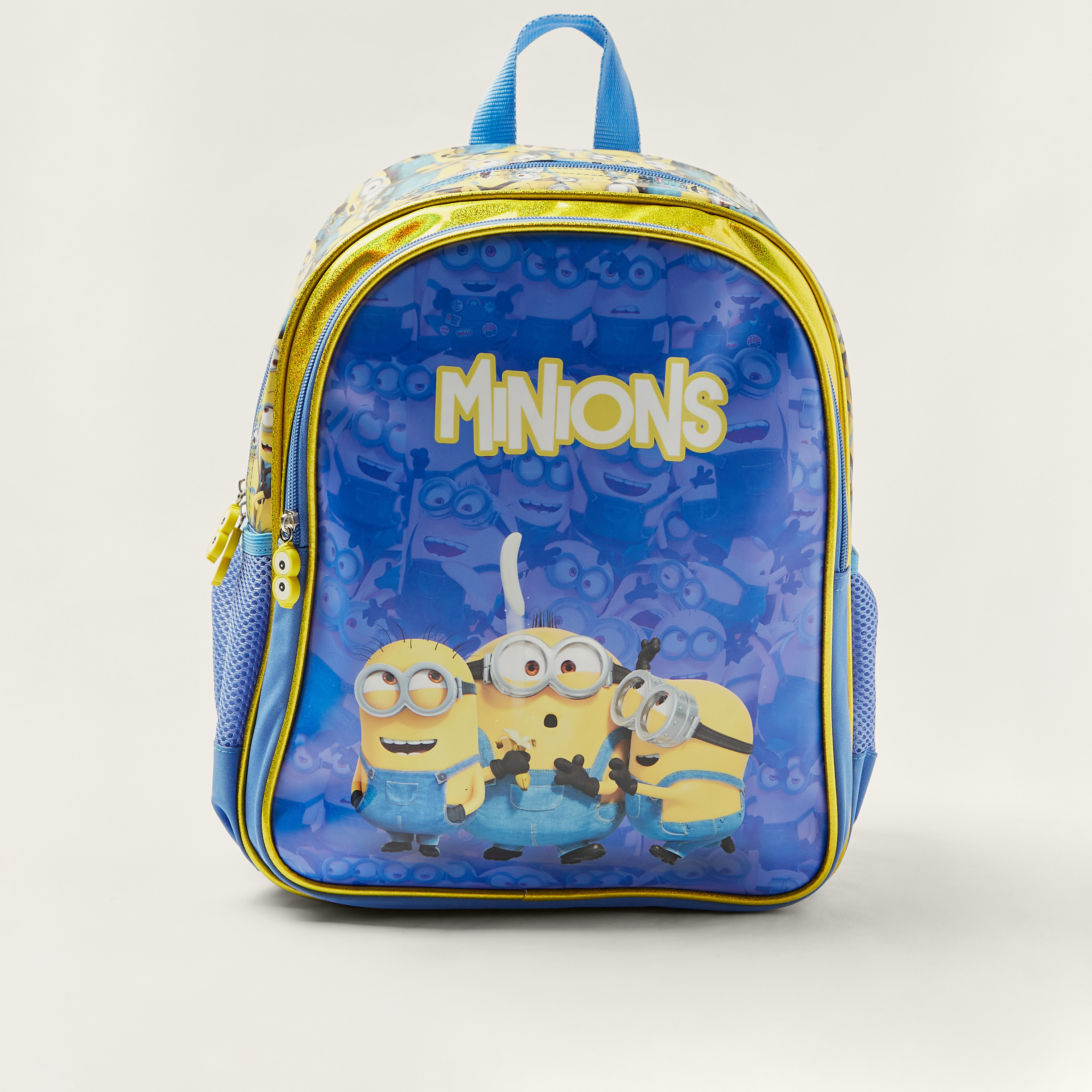 شنطة ظهر بحمّالات قابلة للتعديل وسحّاب إغلاق وطبعات مينيونز من سيمبا-school-bagsandbackpacks-backpacks-image-1