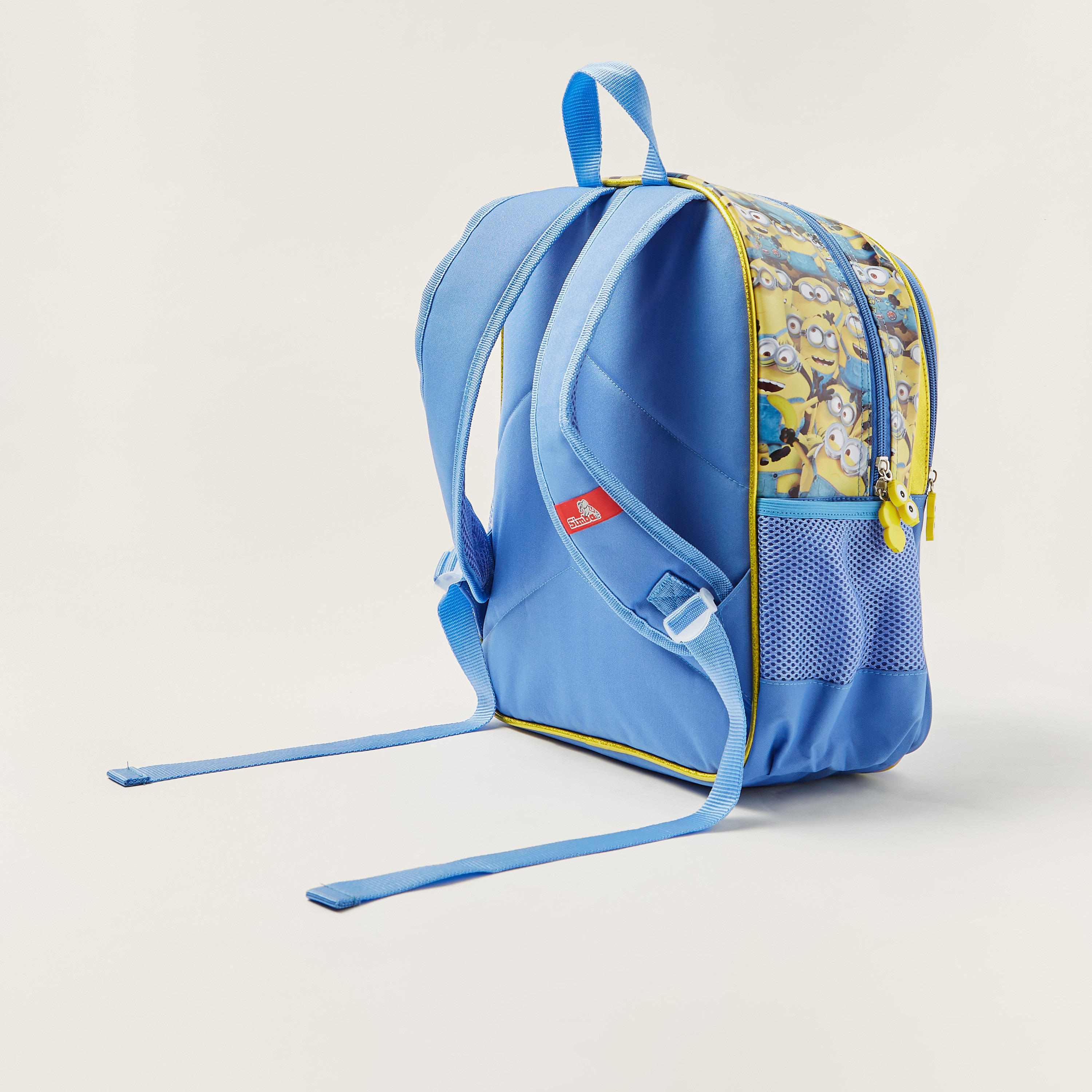 شنطة ظهر بحمّالات قابلة للتعديل وسحّاب إغلاق وطبعات مينيونز من سيمبا-school-bagsandbackpacks-backpacks-image-4
