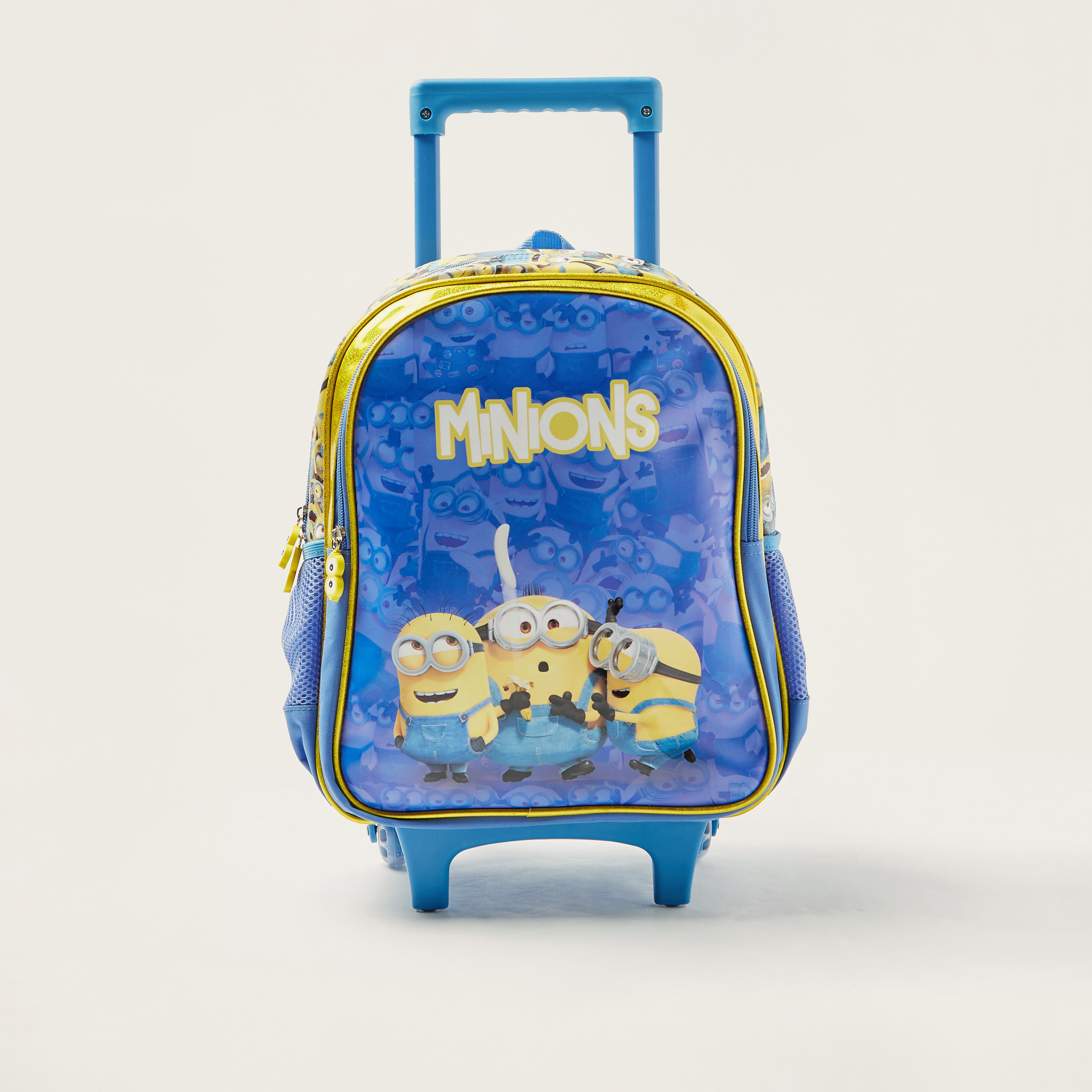 Buy Simba Minions Print Trolley Backpack with Retractable Handle 14 inches Online Mothercare Bahrain