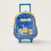 Simba Minions Print Trolley Backpack with Retractable Handle - 14 inches-Trolleys-thumbnail-0