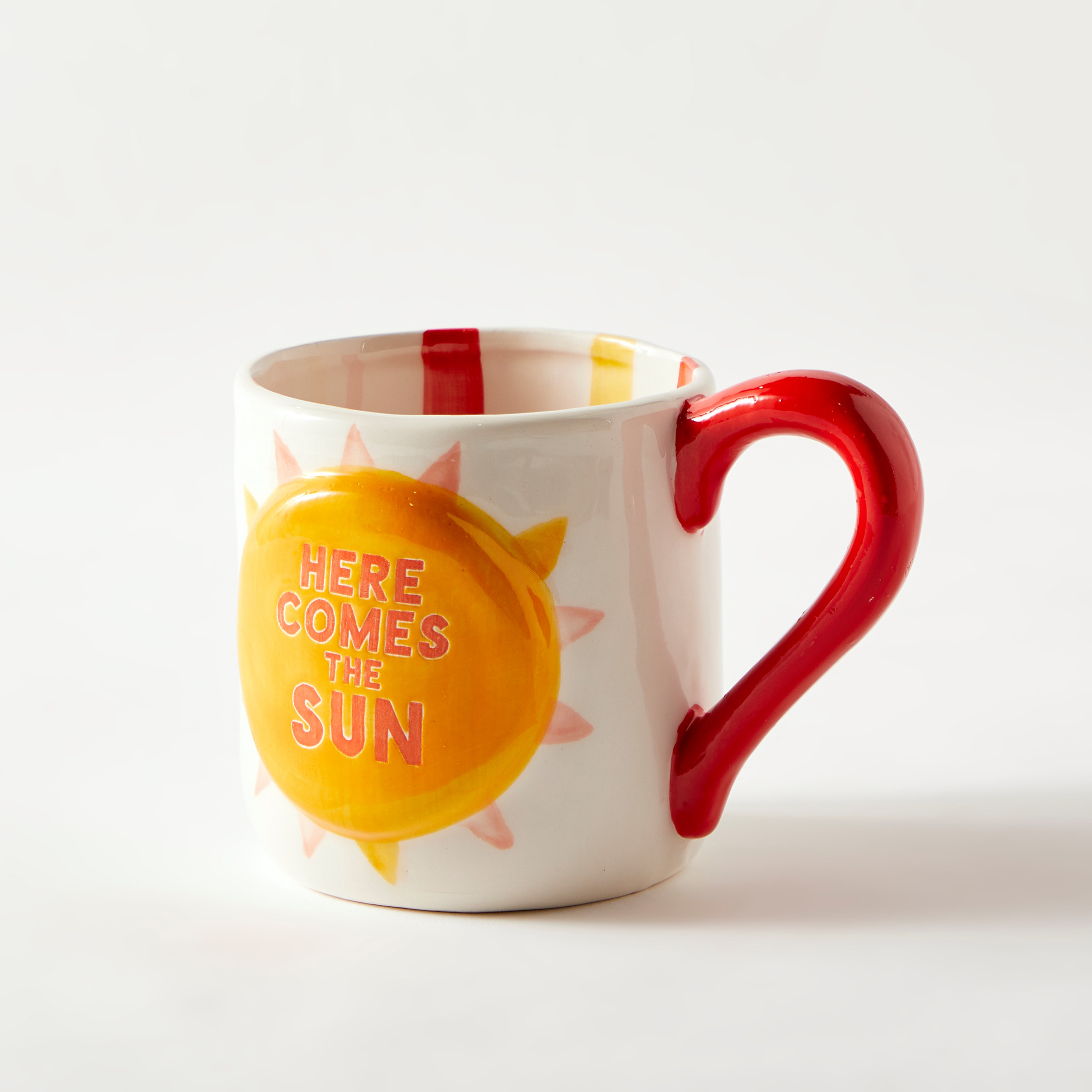 Boston Warehouse Sun Embossed Earthware Mug - 470 ml-household-dining-teaandcoffee-mugsandcups-image-1