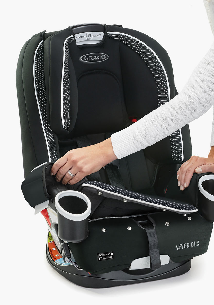 Graco 4Ever® DLX 4-in-1 Car Seat - Zagg (Upto 12 years)-Car Seats-image-0