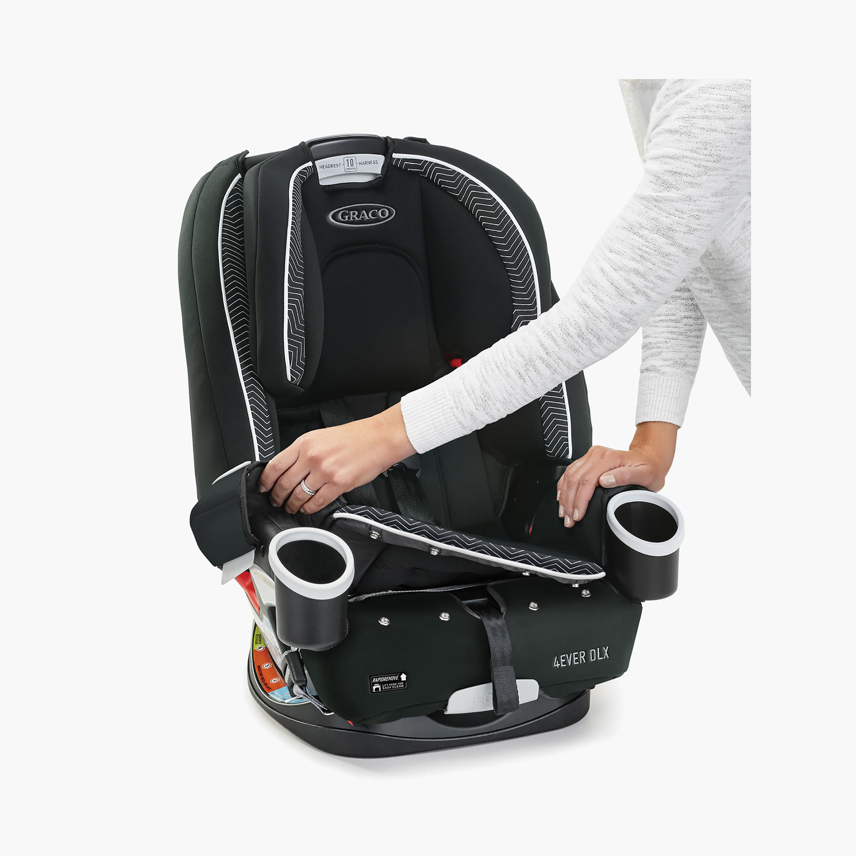 Graco 4Ever® DLX Convertible Car Seat with 5-Point Safety Harness and Latch System-baby-gear-carseats-image-2