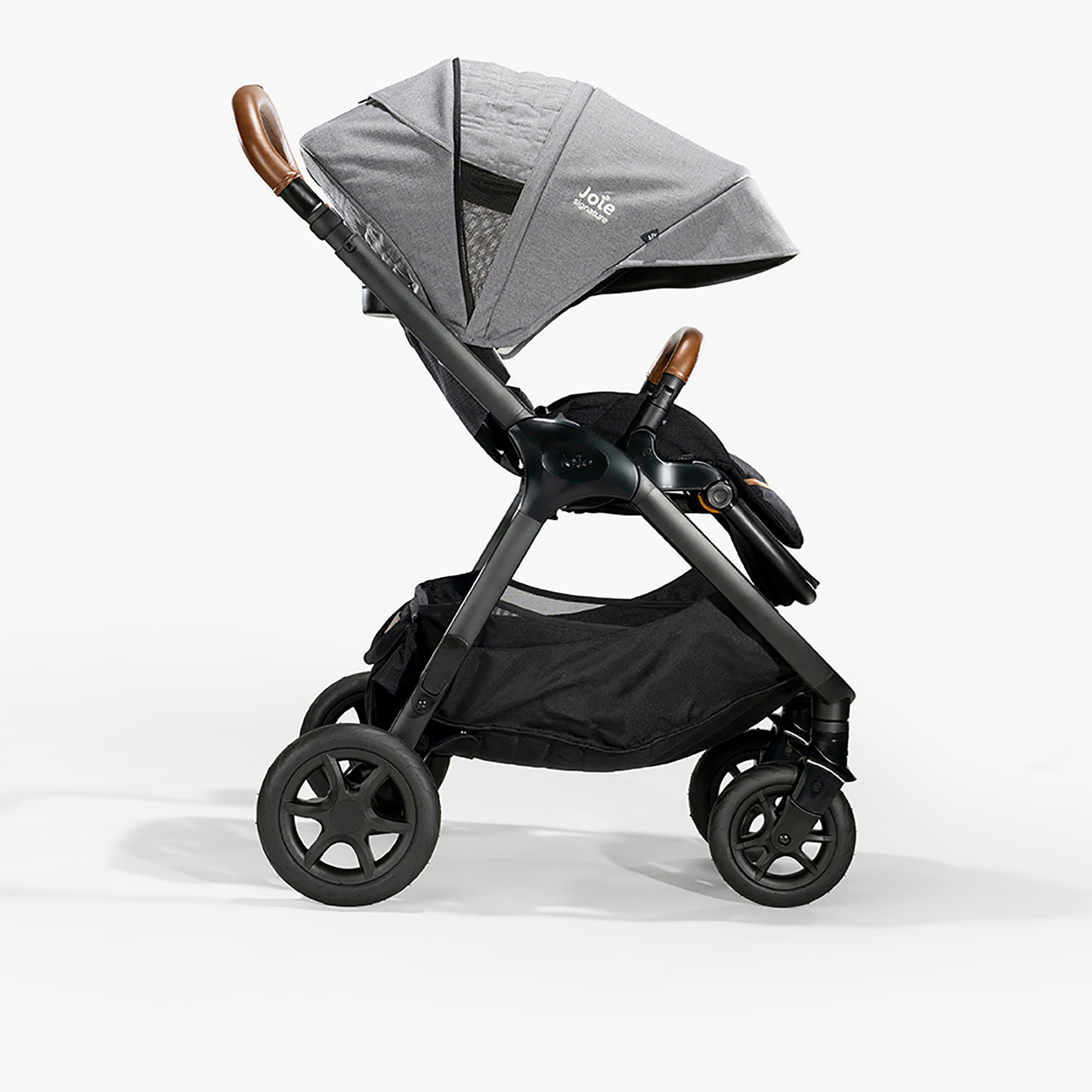 Joie Finiti Stroller with Canopy - Carbon-baby-gear-strollersandprams-strollers-image-2