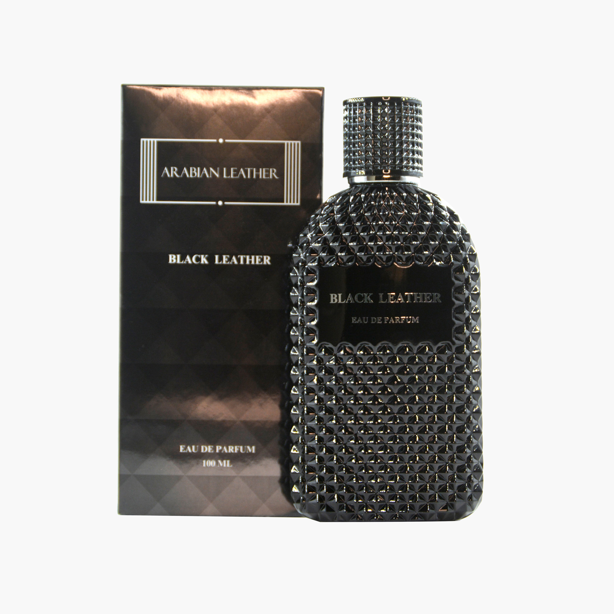 عطر أو دي برفيوم ليذر بلاك ليذر من أرابيان - 100 مل-beautyandpersonalcare-fragrance-unisex-image-1