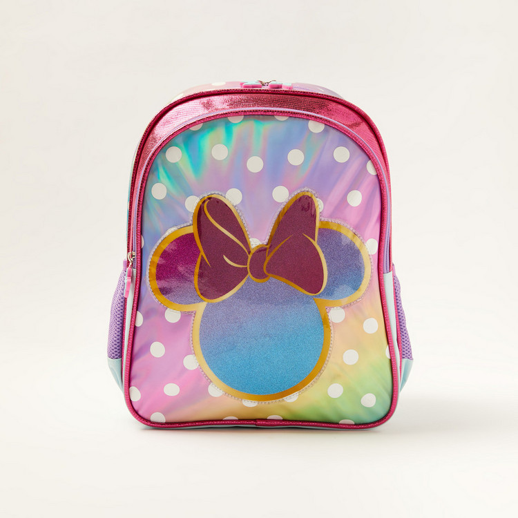 Simba Minnie Mouse Print Backpack - 16 inches