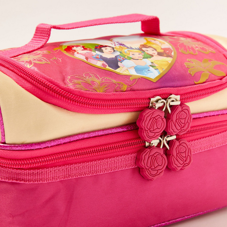 Simba Princess Print Lunch Bag with Zip Closure