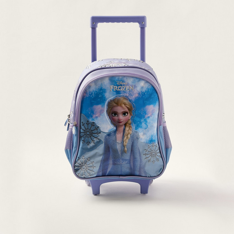 Simba Frozen Print 14-inch Trolley Backpack with Retractable Handle