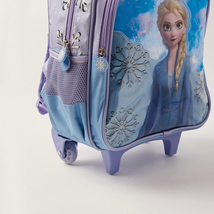 Simba Frozen Print 14-inch Trolley Backpack with Retractable Handle
