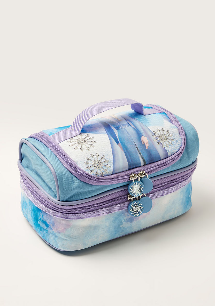 Simba Frozen Snowflake Double Layer Lunch Bag-Lunch Bags-image-1