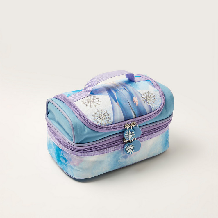 Simba Frozen Snowflake Double Layer Lunch Bag