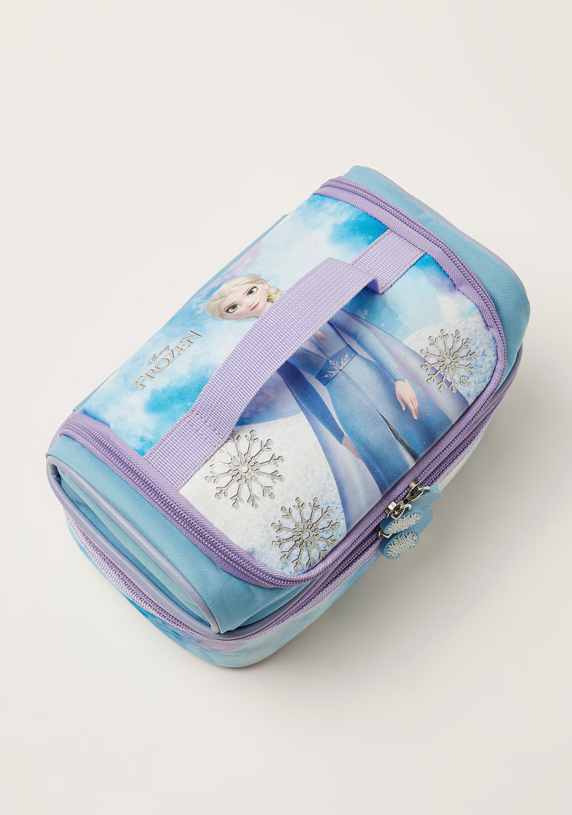 Simba Frozen Snowflake Double Layer Lunch Bag-Lunch Bags-image-2