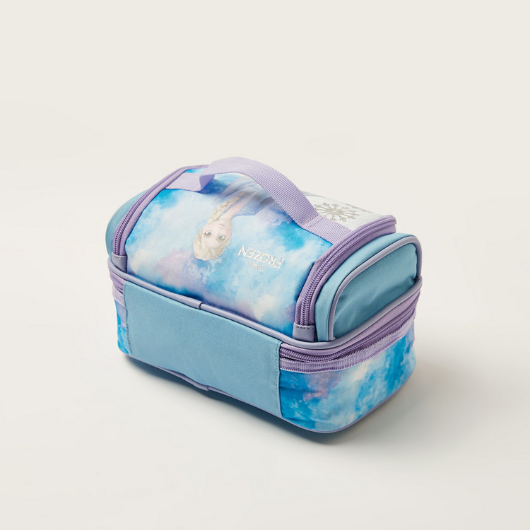 Simba Frozen Snowflake Double Layer Lunch Bag