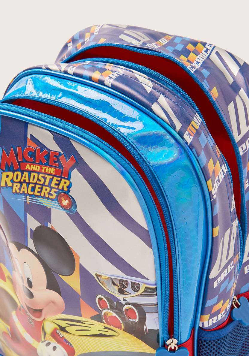 Simba Mickey Mouse Print Backpack - 16 inches-Backpacks-image-4