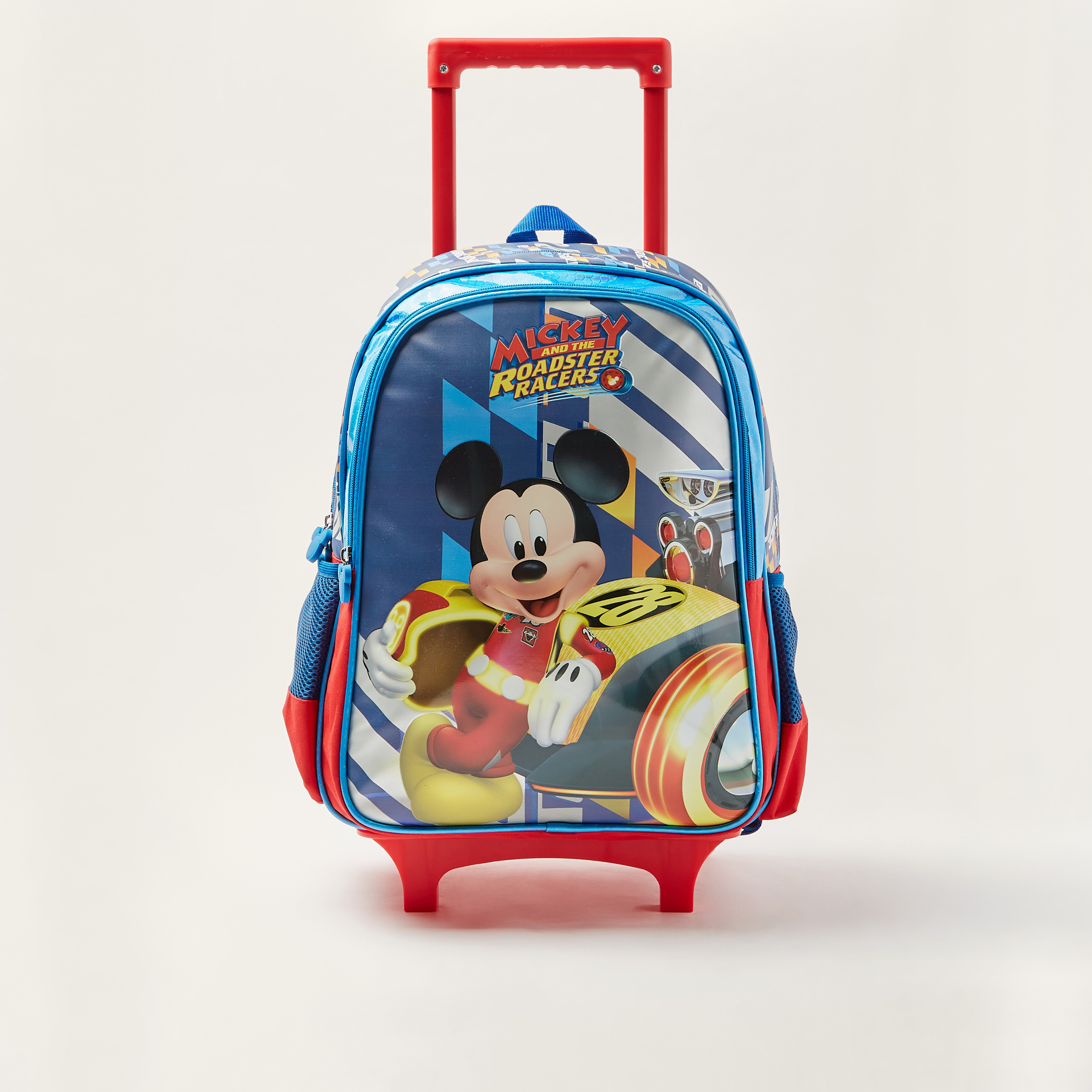 شنطة ظهر ترولي بمقبض سحب وطبعات ميكي ماوس من سيمبا - 14 بوصة-school-bagsandbackpacks-trolleybags-image-1